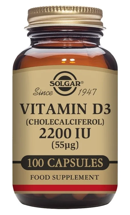 Solgar Vitamin D3 2200 IU 100kaps v:4895155 Solgar Vitamin D3 2200 IU 100kaps v:4895155