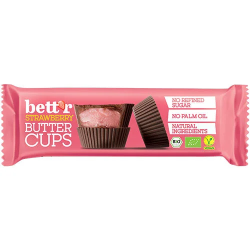 Butter Cups Økologisk | Jordbær v:6243306