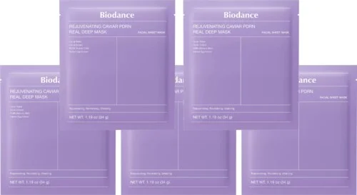 Biodance Rejuvenating Caviar PDRN Real Deep Mask 34 g x 5 v:9555714