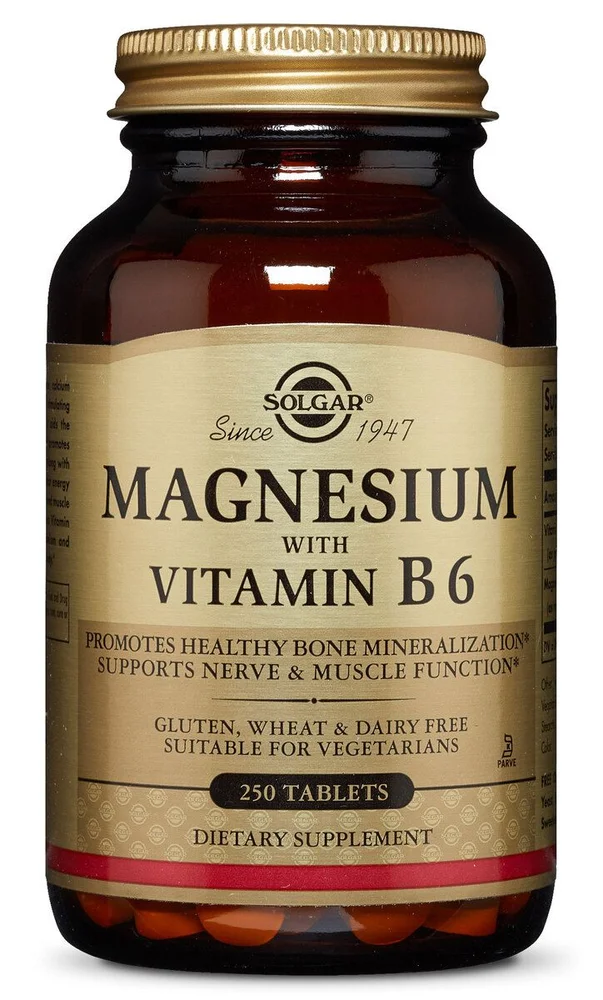 Solgar Magnesium + B6 – 250 tabl. v:3835159 Solgar Magnesium + B6 – 250 tabl. v:3835159