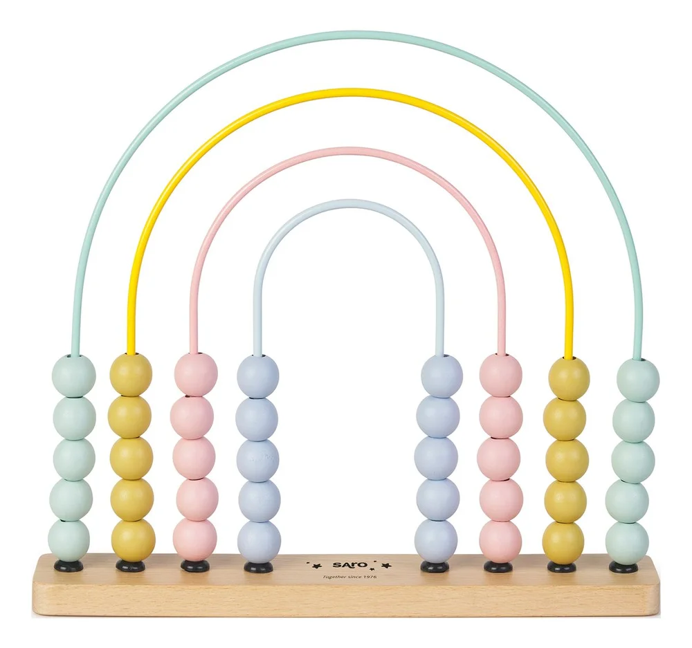 SARO BABY Rainbow Abacus – 1 stk. v:3340614 SARO BABY Rainbow Abacus – 1 stk. v:3340614