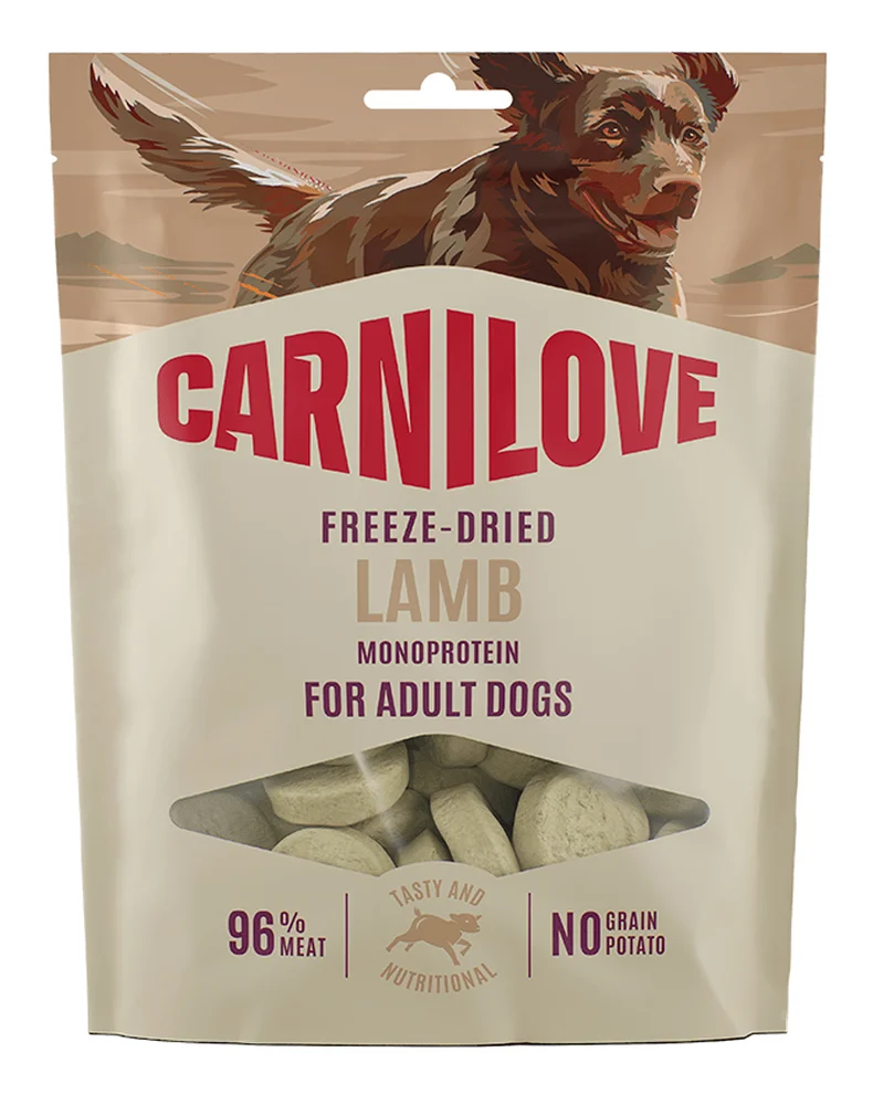 Carnilove Freeze-Dried Raw Snacks Lamb – 60 g. v:6599291 Carnilove Freeze-Dried Raw Snacks Lamb – 60 g. v:6599291
