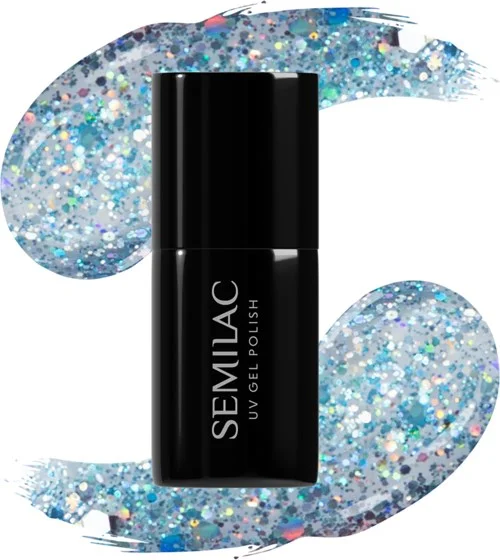 SEMILAC UV Gel Polish 610 Frosty Christmas v:3986618 SEMILAC UV Gel Polish 610 Frosty Christmas v:3986618