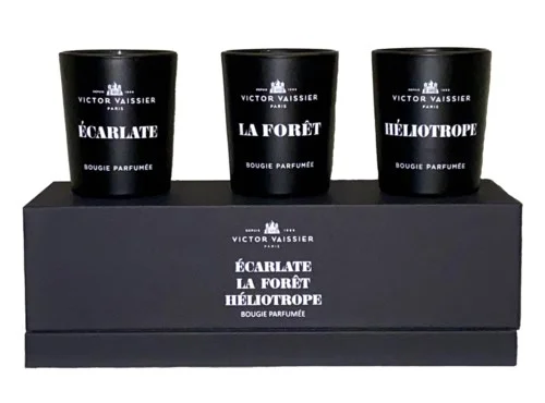 Victor Vaissier Bougie parfumée 3-set 70g (Héliotrope, Écarlate, La Fôret) 70 g v:2112509