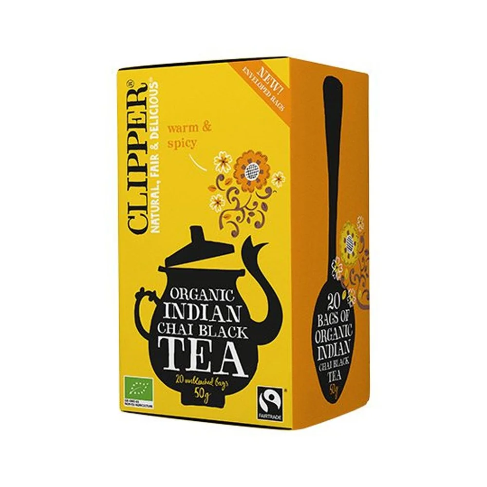 Clipper Indian Chai te Økologisk – 20 poser v:1318213