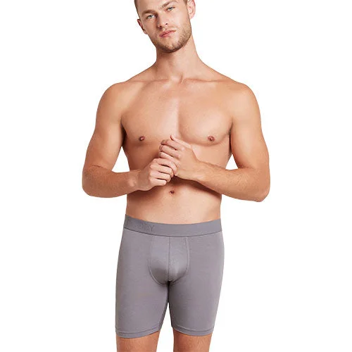 Men’s Everyday Longer Boxers Ash | Str. S v:5514161 Men’s Everyday Longer Boxers Ash | Str. S v:5514161