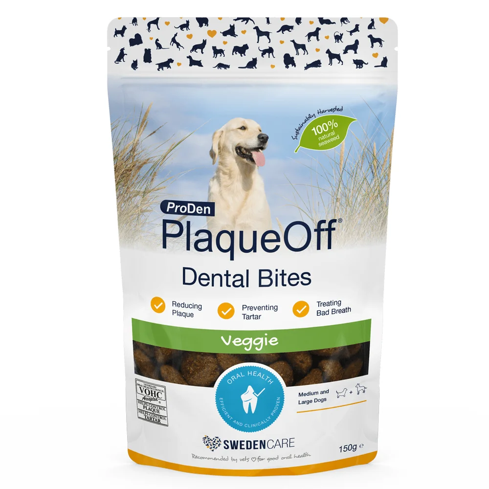 Swedencare PlaqueOff Dental Bites – 150 g v:1802760