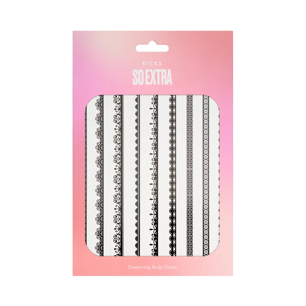 So Extra – Temporary Body Tattoo Black Beauty v:1846845
