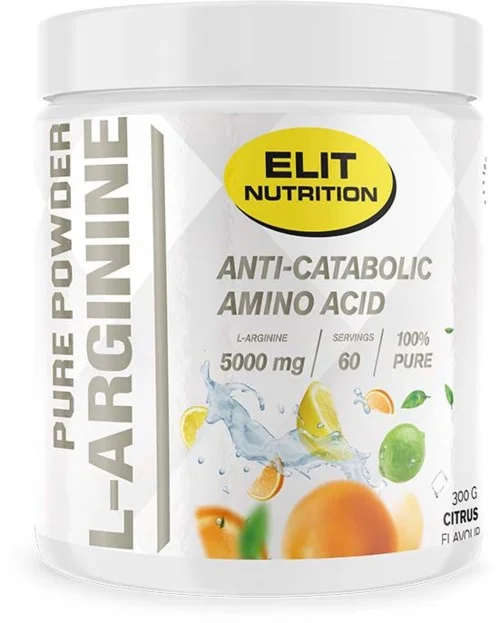 Elit Nutrition ELIT 100% Pure L-arginine Citrus 300 g v:8944591 Elit Nutrition ELIT 100% Pure L-arginine Citrus 300 g v:8944591