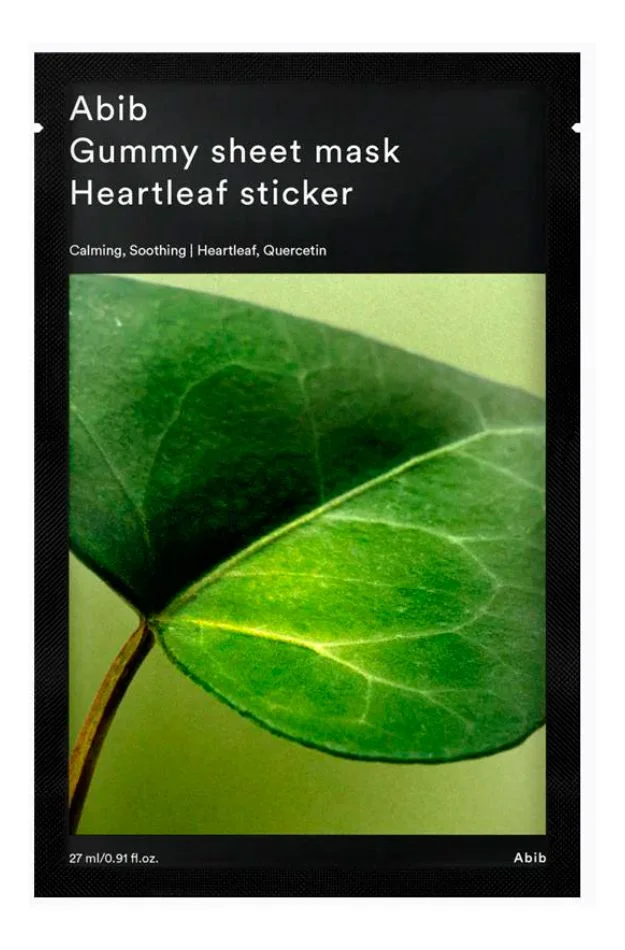 Abib Gummy Sheet Mask Heartleaf Sticker – 1 stk v:2269066