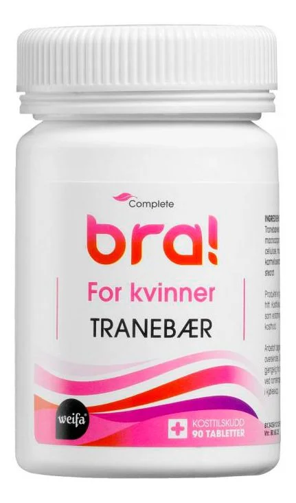 Complete Bra Tranebær Tab – 90 stk. v:9833824 Complete Bra Tranebær Tab – 90 stk. v:9833824
