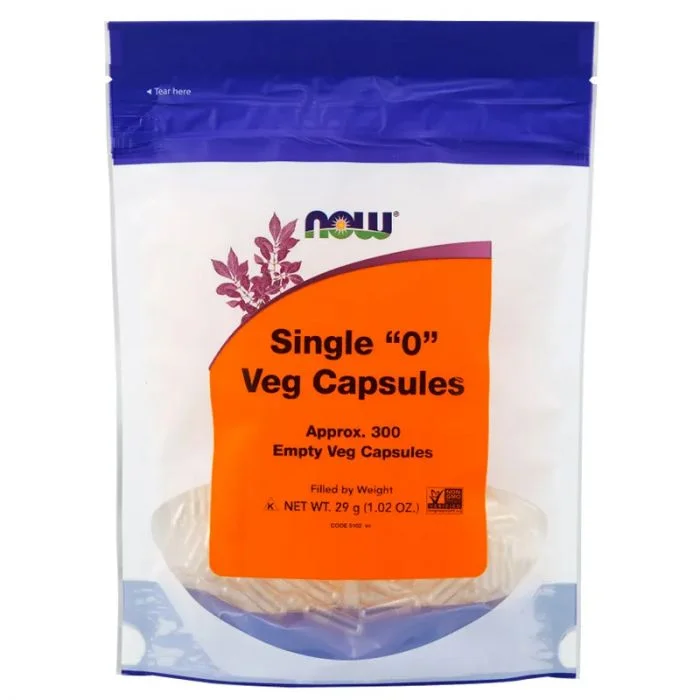 Now Empty Vegan Capsules 300 stk v:9711007