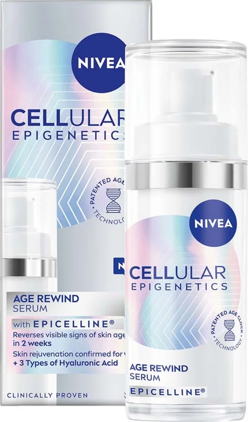 NIVEA Cellular Epigenetics Age Rewind Serum Epicelline 30 ml v:8176345 NIVEA Cellular Epigenetics Age Rewind Serum Epicelline 30 ml v:8176345