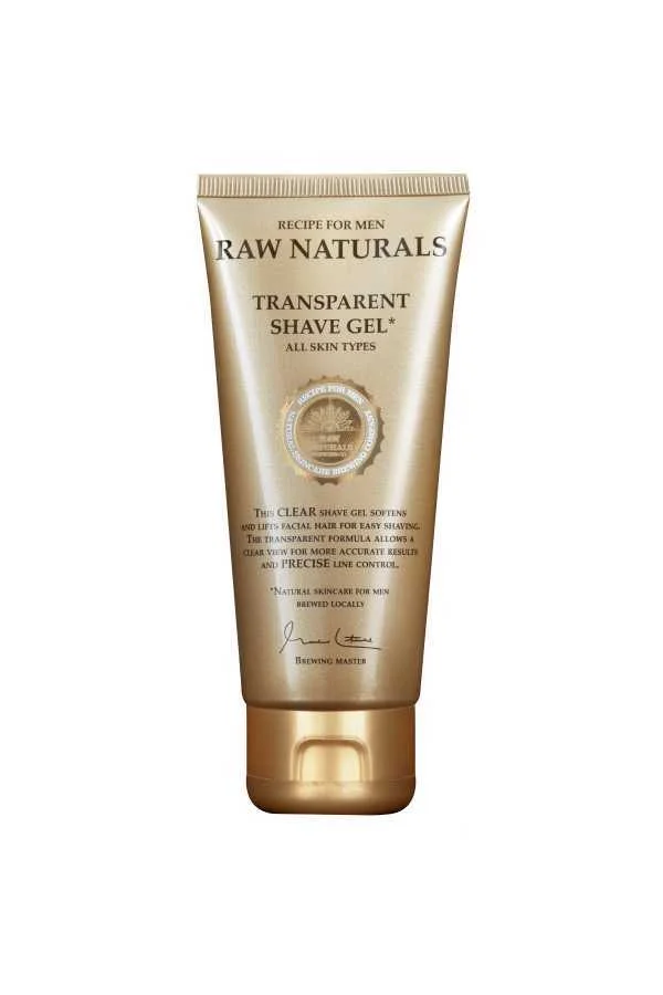 Raw Naturals Transparant Shaving Gel – 100 ml. v:5997656