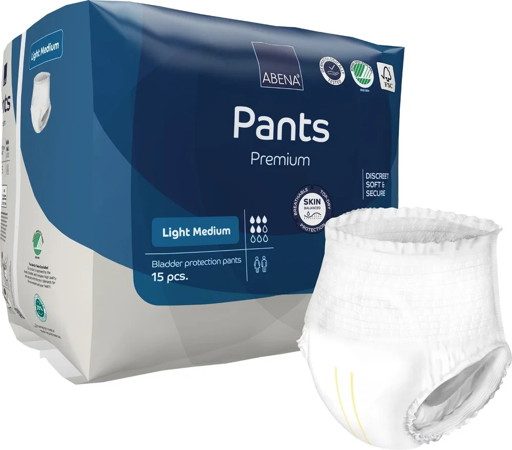 Abena Premium Pants Light M – 15 stk. v:9272985 Abena Premium Pants Light M – 15 stk. v:9272985