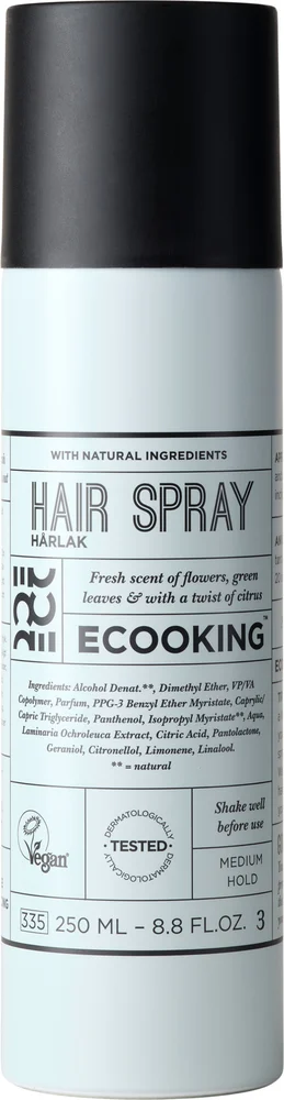 Hair Spray 250 ml – Ecooking v:2132462 Hair Spray 250 ml – Ecooking v:2132462