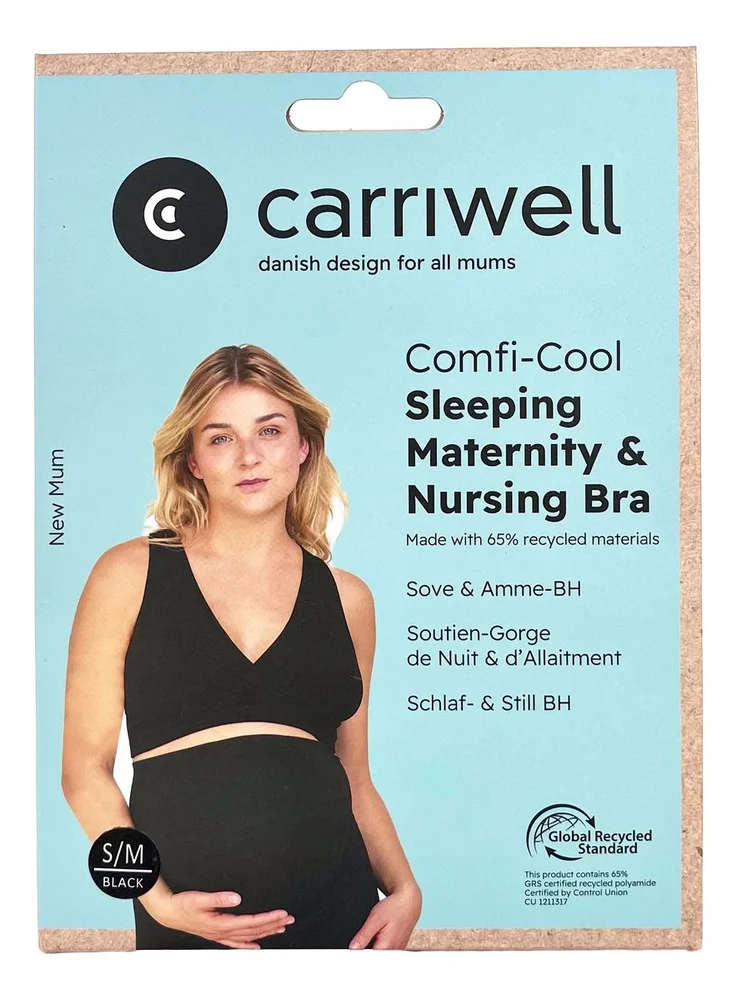 Carriwell Comfi-Cool Maternity & Nursing Bra – Sort – S/M – 1 stk. v:3472755 Carriwell Comfi-Cool Maternity & Nursing Bra – Sort – S/M – 1 stk. v:3472755