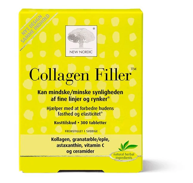 New Nordic Skin Care Collagen Filler - 300 tabl. v:1895840