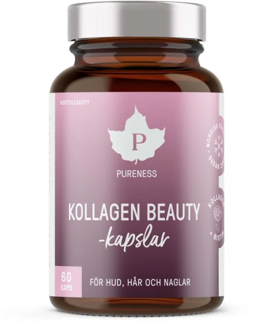 Pureness Kollagen Beauty 60kaps 60 stk v:8377890