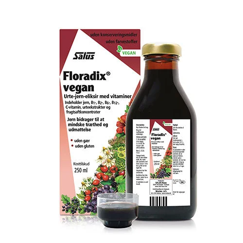 Floradix Vegan Plantebasert Flytende Jern v:9609544