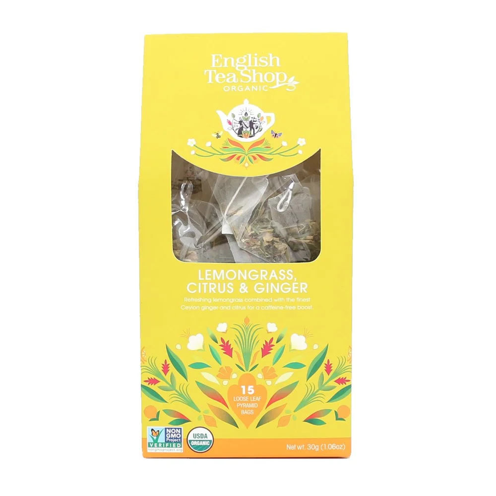 Lemongrass, Citrus & Ginger fra English Tea Shop Ø – 15 teposer v:9875559