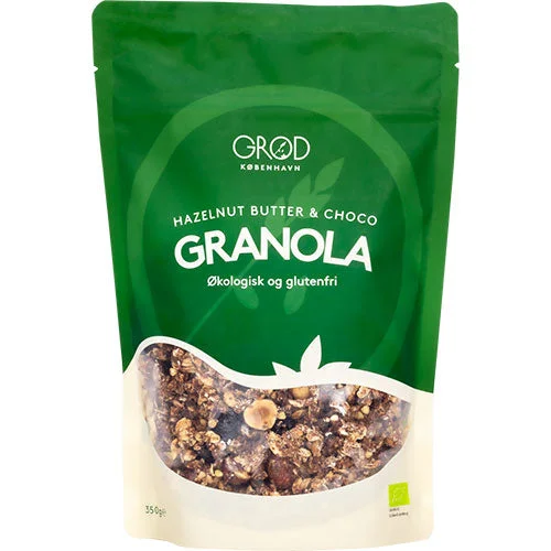 Hasselnøttsmør & Sjokolade Granola Økologisk v:1960289