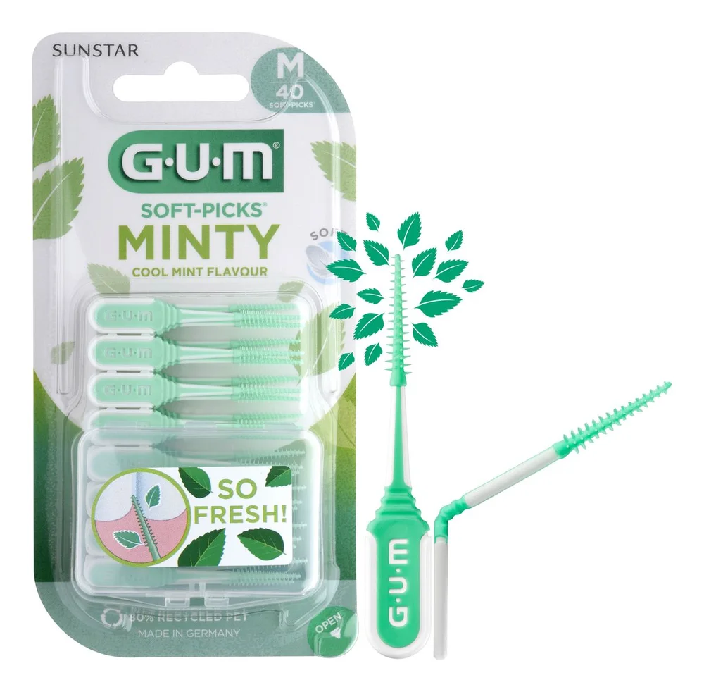 Gum Soft Picks Mint Medium – 80 stk. v:9104191