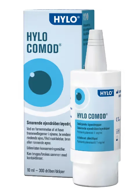 Hylo-Comod Øyedråper 10ml v:8973298