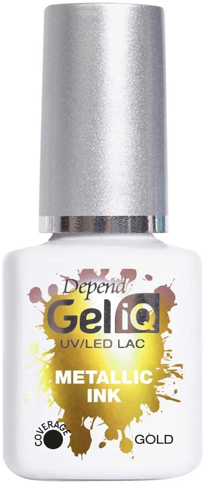 Depend Gel iQ Effects Metallic Ink Gold v:4808008 Depend Gel iQ Effects Metallic Ink Gold v:4808008