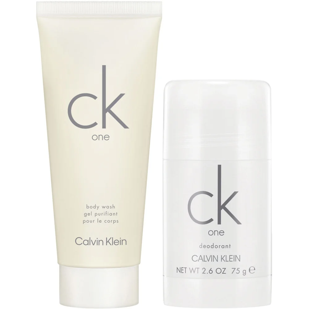 CK One Gift Set, Shower Gel 100ml + Deo Stick 75ml v:9032842