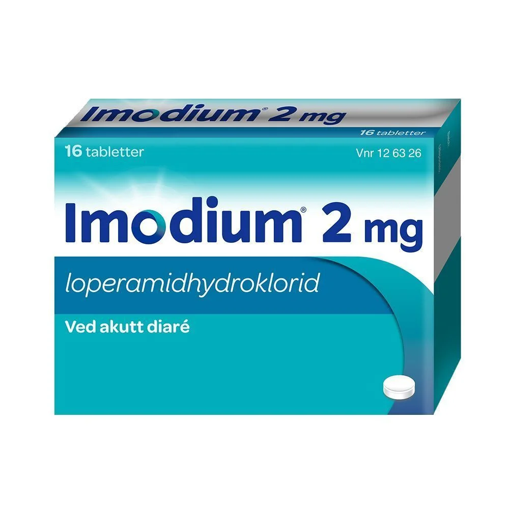 Imodium tabletter 2 mg – 16 stk. v:8042403