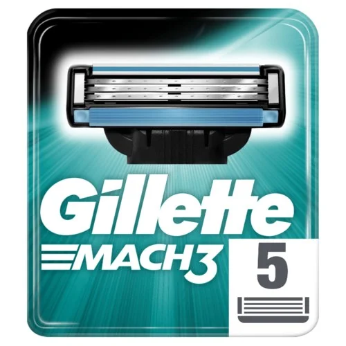 Gillette Mach3 Men’s Razor Blade Refills 5 stk v:2890456 Gillette Mach3 Men’s Razor Blade Refills 5 stk v:2890456