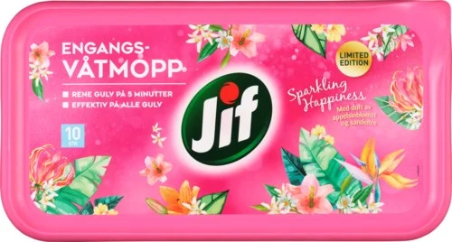 Jif Engangsvåtmopp Sparkling Happiness Sparkling v:6722664