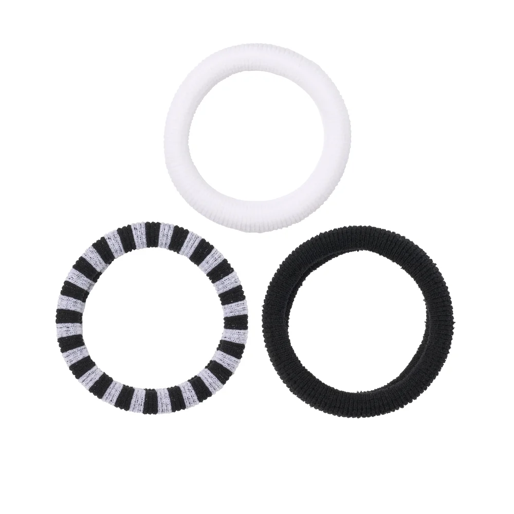 Soft Stretch Ties 3-pack Black Beauty v:5044027 Soft Stretch Ties 3-pack Black Beauty v:5044027