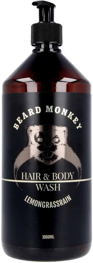 Beard Monkey Hair & Body shampoo 1000 ml v:4175341