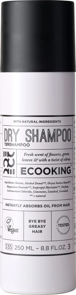 Dry Shampoo 250 ml – Ecooking v:8506803 Dry Shampoo 250 ml – Ecooking v:8506803