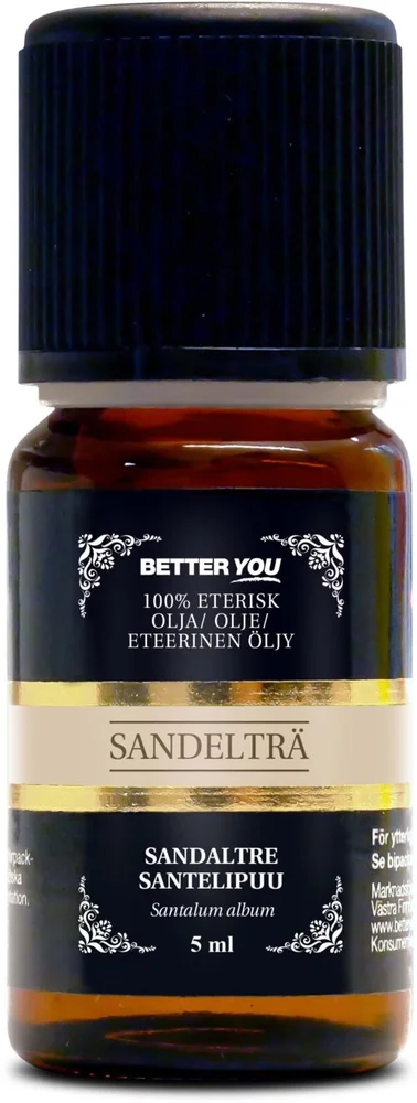 Better You EKO Eterisk Sandelträolja 5 ml v:3542773 Better You EKO Eterisk Sandelträolja 5 ml v:3542773
