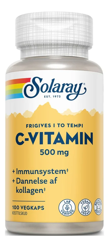 Solaray Vitamin C 500 mg – 100 kaps. v:3399231 Solaray Vitamin C 500 mg – 100 kaps. v:3399231