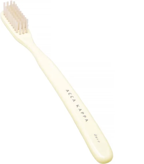 Acca Kappa Tooth Brush Vintage Medium Nylon Bristles White v:7573725 Acca Kappa Tooth Brush Vintage Medium Nylon Bristles White v:7573725