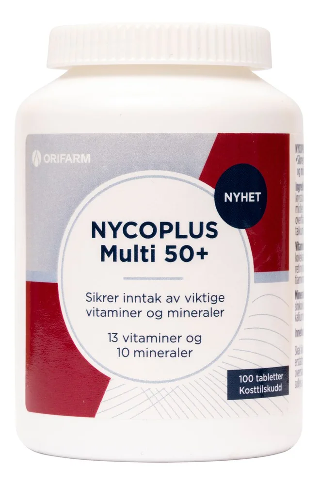 Nycoplus Multi 50+ tabletter – 100 stk. v:9186827