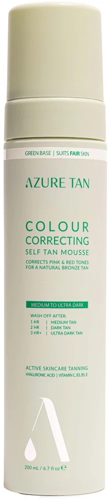 Azure Tan Self Tan Mousse Self Tan Mousse Green Base Medium To Ultra Dark v:2564541 Azure Tan Self Tan Mousse Self Tan Mousse Green Base Medium To Ultra Dark v:2564541