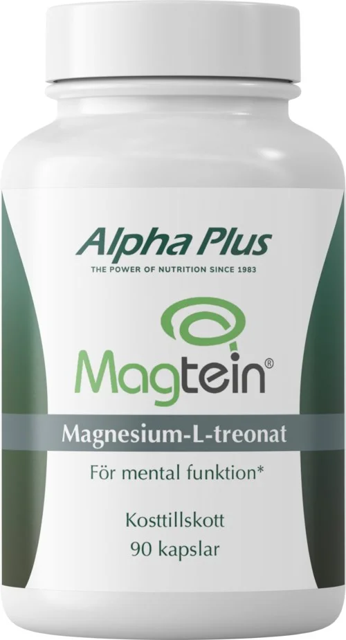 Alpha Plus Magtein® Magnesium L-treonat 90 stk v:3056253