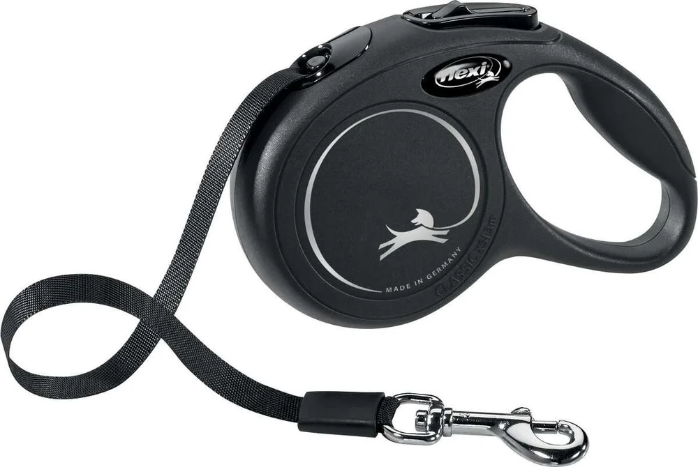 Flexi hundebånd New Classic snor XS, 3M, 12KG – sort v:9968468 Flexi hundebånd New Classic snor XS, 3M, 12KG – sort v:9968468