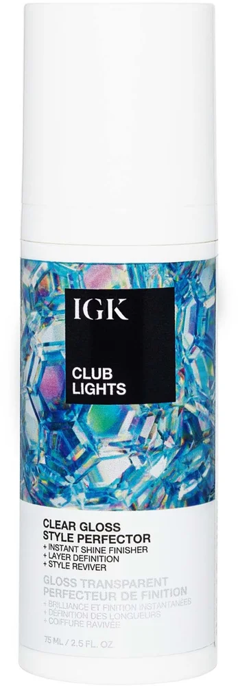 IGK Club Lights Clear Gloss Style Perfector 75 ml v:8412830 IGK Club Lights Clear Gloss Style Perfector 75 ml v:8412830