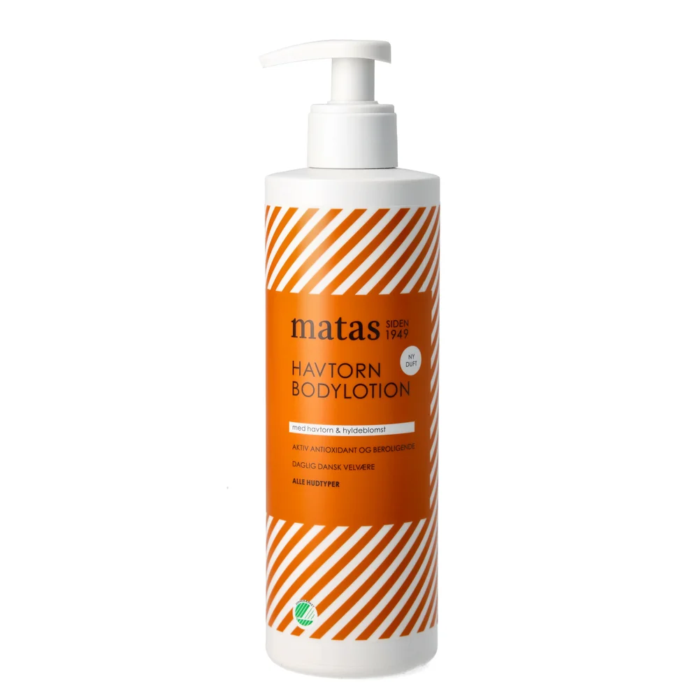 Sea Buckthorn & Elderflower Body Lotion For Senstive Skin 400 ml - Matas Striber v:3420407