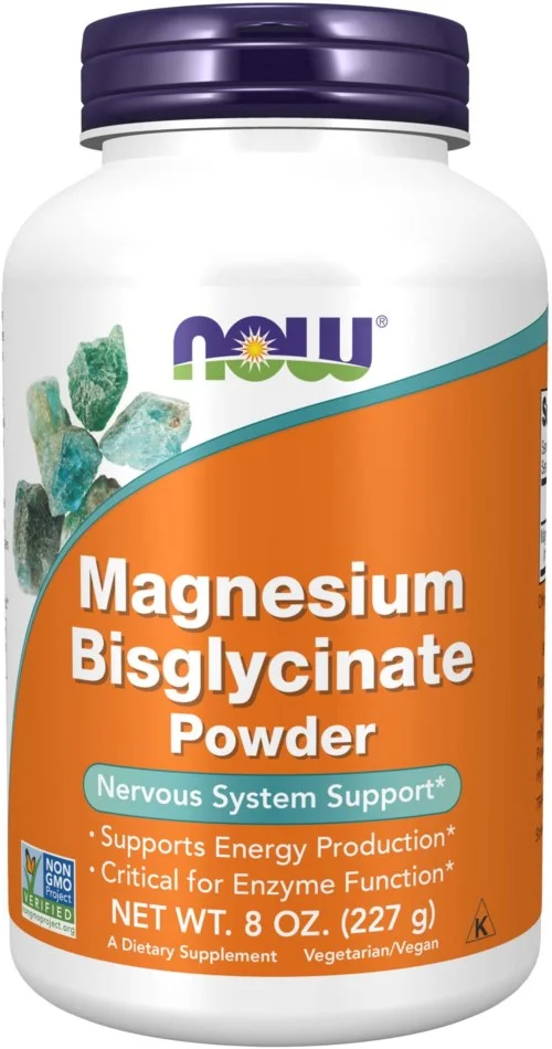 NOW Magnesium Bisglycinate Powder 227 g v:8754344