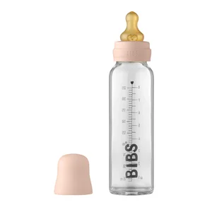 BIBS Baby Glass Bottle Complete Set Latex Blush 225ml v:9026779 BIBS Baby Glass Bottle Complete Set Latex Blush 225ml v:9026779