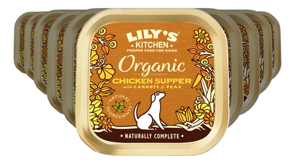 Lily´s Kitchen Våtfor – Organic Chicken Supper – 10×150 g. v:1721340