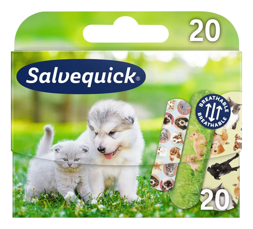 Salvequick Animal Planet - 20 stk. v:6297633
