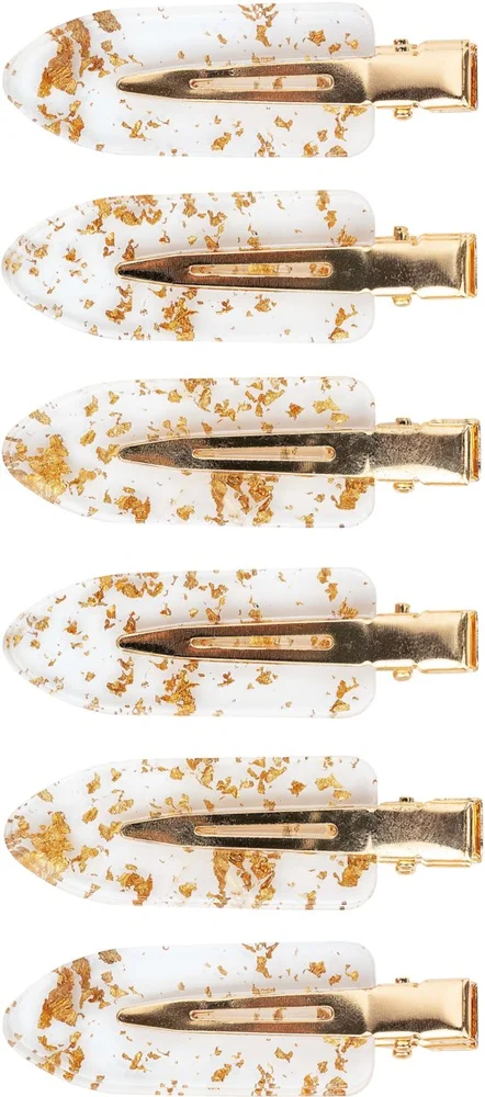 Brushworks Gold Flake No Crease Clips v:4599491